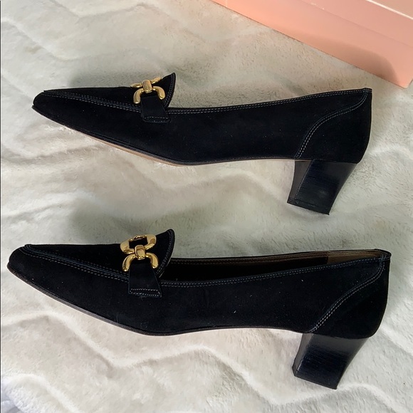 D’Rossana Black Suede Heels - Picture 6 of 8